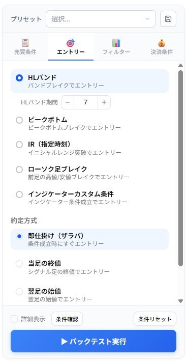 エントリータブ